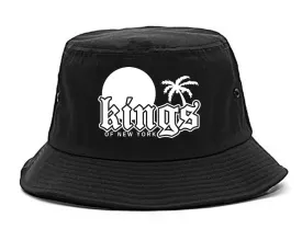 Sunsets And Palm Trees Mens Bucket Hat