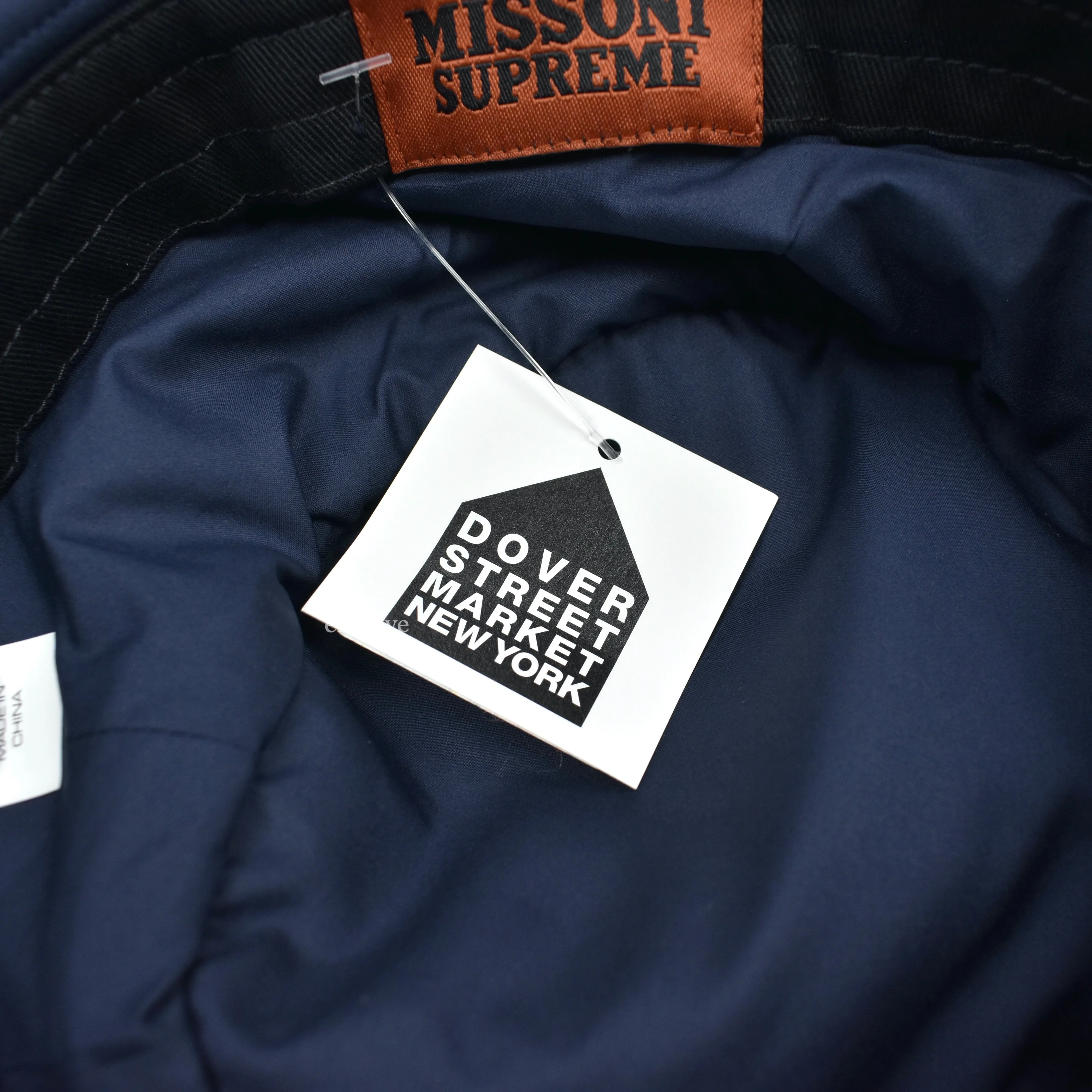 Supreme x Missoni - Multicolor Knit Logo Bucket Hat
