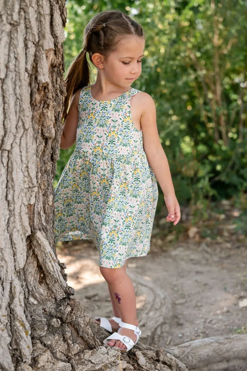 Weekend Dress, Spring Blooms