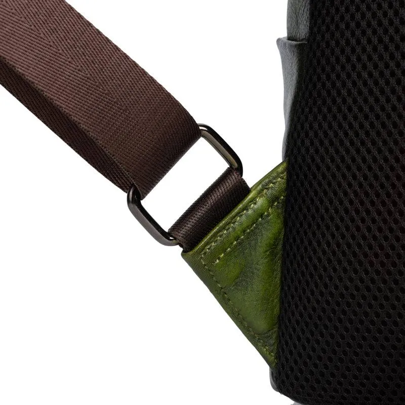 Women’s Vintage Leather Backpack Handle Shoulder Bag